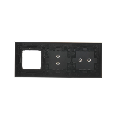 SIMON 54 TOUCH Pannello touch 3 moduli 2 campi touch orizzontali + 2 campi touch verticali + 1 foro per accessori lunar lava