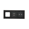 SIMON 54 TOUCH Pannello touch 3 moduli 2 campi touch orizzontali + 2 campi touch verticali + 1 foro per accessori lunar lava