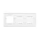 SIMON 54 TOUCH Pannello touch 3 moduli 4 campi touch + 4 campi touch + 1 foro per accessori bianco perla