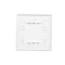 SIMON 54 TOUCH Touch panel 1 module 2 touch fields vertical white pearl