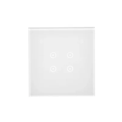 SIMON 54 TOUCH Touch panel 1 module 4 touch fields white pearl