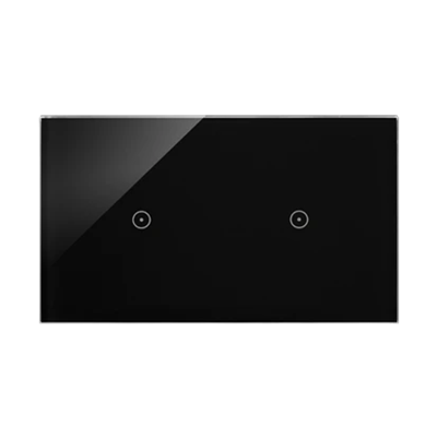 SIMON 54 TOUCH Touch panel 2 modules 1 touch field + 1 touch field solidified lava