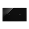 SIMON 54 TOUCH Touch panel 2 modules 1 touch field + 1 touch field solidified lava