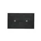 SIMON 54 TOUCH Touch panel 2 modules 1 touch field + 1 touch field solidified lava