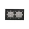SIMON 54 TOUCH Touch panel 2 modules 1 touch field + 2 vertical touch fields silver fog