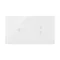 SIMON 54 TOUCH Touch panel 2 modules 1 touch pad + 2 vertical touch pads white pearl