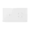 SIMON 54 TOUCH Touch panel 2 modules 1 touch pad + 4 touch pads white pearl