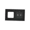 SIMON 54 TOUCH Touch panel 2 modules 2 horizontal touch pads + 1 hole for accessories lunar lava