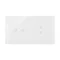 SIMON 54 TOUCH Touch panel 2 modules 2 horizontal touchpads + 2 vertical touchpads white pearl