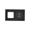 SIMON 54 TOUCH Touch panel 2 modules 2 vertical touch fields + 1 hole for accessories solidified lava