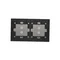 SIMON 54 TOUCH Touch panel 2 modules 2 vertical touch fields + 2 vertical touch fields silver fog