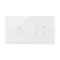SIMON 54 TOUCH Touch panel 2 modules 2 vertical touch fields + 4 touch fields white pearl