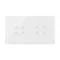 SIMON 54 TOUCH Touch panel 2 modules 4 touch fields + 4 touch fields white pearl