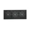 SIMON 54 TOUCH Touch panel 3 modules 1 touch pad + 1 touch pad + 1 touch pad solidified lava