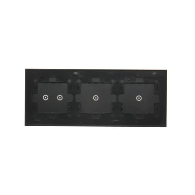 SIMON 54 TOUCH Touch panel 3 modules 1 touch pad + 1 touch pad + 2 horizontal touch pads solidified lava