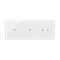 SIMON 54 TOUCH Touch panel 3 modules 1 touch pad + 1 touch pad + 2 horizontal touch pads white pearl