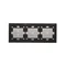 SIMON 54 TOUCH Touch panel 3 modules 1 touch pad + 1 touch pad + 2 vertical touch pads silver fog
