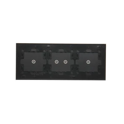SIMON 54 TOUCH Touch panel 3 modules 1 touch pad + 2 horizontal touch pads + 1 solidified lava touch pad