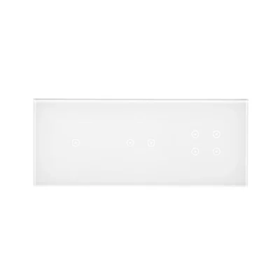 SIMON 54 TOUCH Touch panel 3 modules 1 touch pad + 2 horizontal touch pads + 4 touch pads white pearl