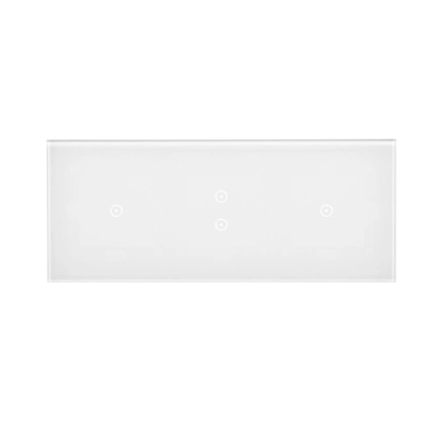 SIMON 54 TOUCH Touch panel 3 modules 1 touch pad + 2 vertical touch pads + 1 touch pad white pearl