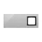 SIMON 54 TOUCH Touch panel 3 modules 1 touch pad + 4 touch pads + 1 accessory hole storm cloud