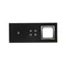SIMON 54 TOUCH Touch panel 3 modules 1 touch pad + 4 touch pads + 1 hardware hole lunar lava