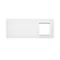 SIMON 54 TOUCH Touch panel 3 modules 1 touch pad + 4 touch pads + 1 hole for accessories white pearl