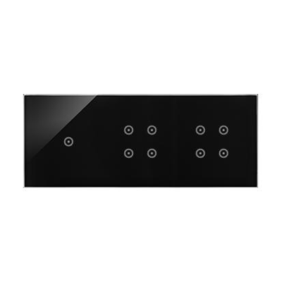 SIMON 54 TOUCH Touch panel 3 modules 1 touch pad + 4 touch pads + 4 touch pads solidified lava