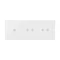 SIMON 54 TOUCH Touch panel 3 modules 1 touchpad + 2 horizontal touchpads + 2 horizontal touchpads white pearl