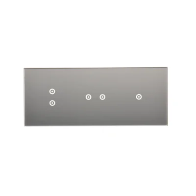 SIMON 54 TOUCH Touch panel 3 modules 1 touchpad + 2 horizontal touchpads + 2 vertical touchpads silver fog