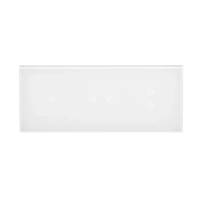 SIMON 54 TOUCH Touch panel 3 modules 1 touchpad + 2 horizontal touchpads + 2 vertical touchpads white pearl