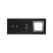 SIMON 54 TOUCH Touch panel 3 modules 2 horizontal touch pads + 2 vertical touch pads + 1 hole for accessories lunar lava
