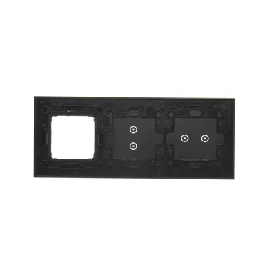 SIMON 54 TOUCH Touch panel 3 modules 2 horizontal touch pads + 2 vertical touch pads + 1 hole for accessories lunar lava