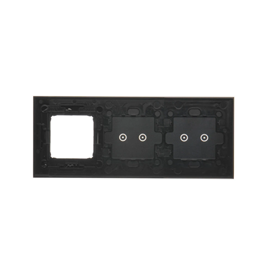 SIMON 54 TOUCH Touch panel 3 modules 2 horizontal touchpads + 2 horizontal touchpads + 1 hole for accessories lunar lava