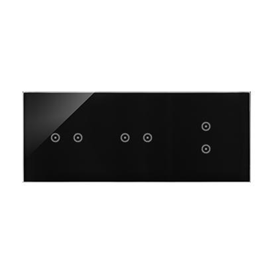 SIMON 54 TOUCH Touch panel 3 modules 2 horizontal touchpads + 2 horizontal touchpads + 2 vertical touchpads solidified lava