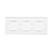 SIMON 54 TOUCH Touch panel 3 modules 2 horizontal touchpads + 2 horizontal touchpads + 2 vertical touchpads white pearl
