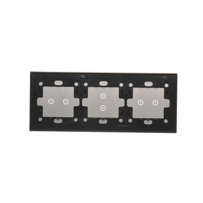 SIMON 54 TOUCH Touch panel 3 modules 2 horizontal touchpads + 2 vertical touchpads + 2 horizontal touchpads silver fog