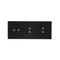 SIMON 54 TOUCH Touch panel 3 modules 2 horizontal touchpads + 2 vertical touchpads + 2 vertical touchpads solidified lava