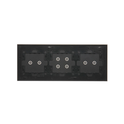 SIMON 54 TOUCH Touch panel 3 modules 2 horizontal touchpads + 4 touchpads + 2 horizontal touchpads solidified lava