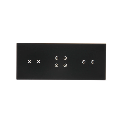 SIMON 54 TOUCH Touch panel 3 modules 2 horizontal touchpads + 4 touchpads + 2 horizontal touchpads solidified lava