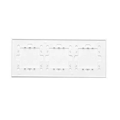 SIMON 54 TOUCH Touch panel 3 modules 2 horizontal touchpads + 4 touchpads + 4 touchpads white pearl