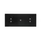 SIMON 54 TOUCH Touch panel 3 modules 2 vertical touch fields + 1 touch field + 2 vertical touch fields solidified lava