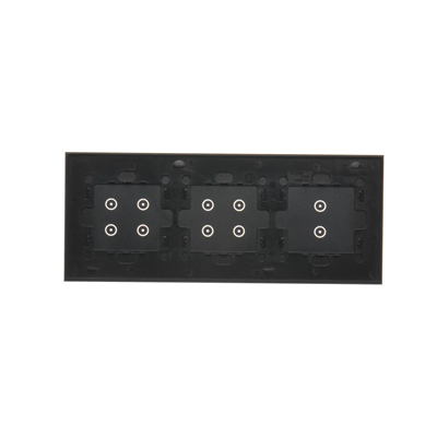 SIMON 54 TOUCH Touch panel 3 modules 2 vertical touch fields + 4 touch fields + 4 touch fields solidified lava