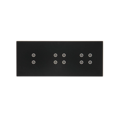SIMON 54 TOUCH Touch panel 3 modules 2 vertical touch fields + 4 touch fields + 4 touch fields solidified lava