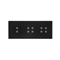 SIMON 54 TOUCH Touch panel 3 modules 2 vertical touch fields + 4 touch fields + 4 touch fields solidified lava