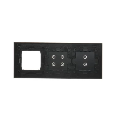 SIMON 54 TOUCH Touch panel 3 modules 2 vertical touch pads + 4 touch pads + 1 hole for accessories lunar lava