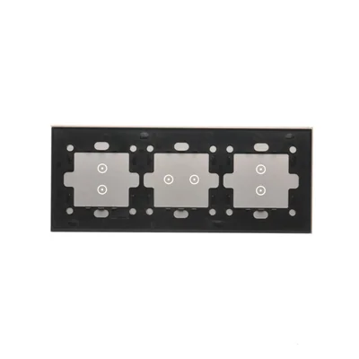 SIMON 54 TOUCH Touch panel 3 modules 2 vertical touchpads + 2 horizontal touchpads + 2 vertical touchpads silver fog