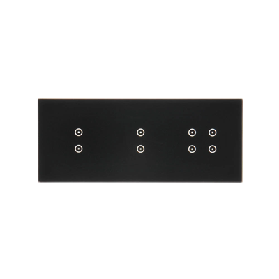 SIMON 54 TOUCH Touch panel 3 modules 2 vertical touchpads + 2 vertical touchpads + 4 touchpads solidified lava