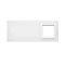 SIMON 54 TOUCH Touch panel 3 modules 2 vertical touchpads + 4 touchpads + 1 hole for accessories white pearl