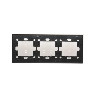 SIMON 54 TOUCH Touch panel 3 modules 2 vertical touchpads + 4 touchpads + 2 vertical touchpads silver fog
